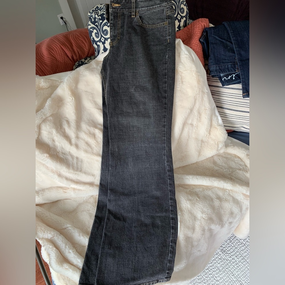 Vintage Anne Taylor LOFT wide Leg Jeans |Size 6 Barley worn